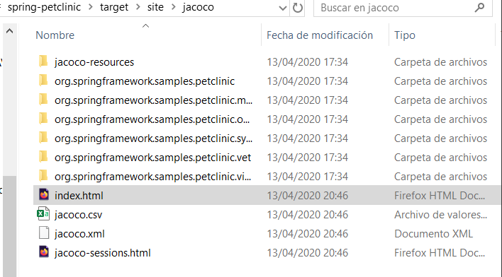 jacoco local results