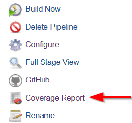 jenkins node coverage report link