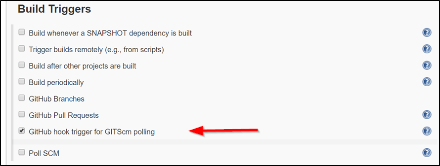 jenkins webhook build triger